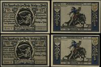 zestaw: 2 x 75 fenigów bez daty (1922), seria D 