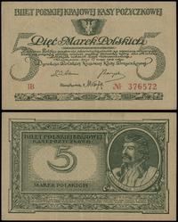 5 marek polskich 17.05.1919, seria IB, numeracja