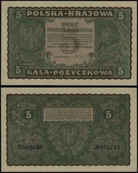 5 marek polskich 23.08.1919, seria II-BP, numera