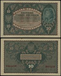10 marek polskich 23.08.1919, seria II-DK, numer