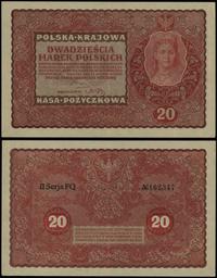 20 marek polskich 23.08.1919, seria II-FQ, numer