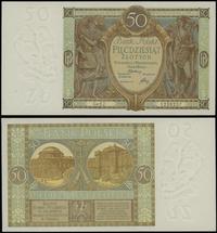 50 złotych 1.09.1929, seria EZ, numeracja 123923