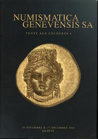 literatura numizmatyczna, Numismatica Genevensis – aukcja 6, Geneve 30.11-01.12.2010