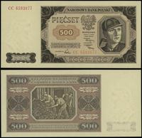 500 złotych 1.07.1948, seria CC, numeracja 65930