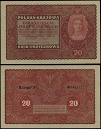 20 marek polskich 23.08.1919, seria II-FW, numer