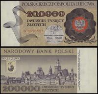 200.000 złotych 1.12.1989, seria G, numeracja 06