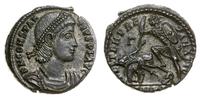 follis 351-354, Cyzicus, Aw: Popiersie cesarza w