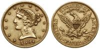 5 dolarów 1894 S, San Francisco, typ Liberty Hea