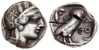 tetradrachma  479-393 pne, Aw: Głowa Ateny w heł