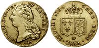Francja, podwójny louis d'or au buste nu, 1786 D