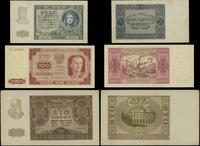 zestaw 3 banknotów:, 100 złotych 1.03.1940 seria