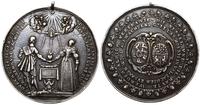 medal na pamiątkę ślubu księcia Fryderyka III z 