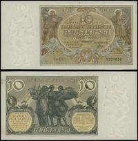 10 złotych 20.07.1929, seria EU, numeracja 52218