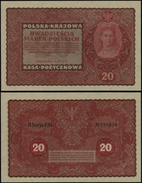 20 marek polskich 23.08.1919, seria II-EM, numer
