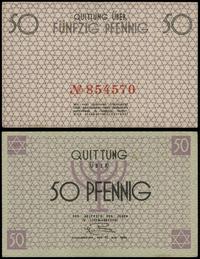 50 fenigów 15.05.1940, numeracja 854570 w kolorz