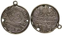 trojak 1597, Lublin, Data 97 przy orle, moneta w