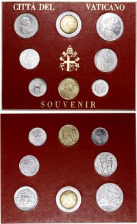 Watykan (Państwo Kościelne), zestaw 8 monet, rocznik 1987 (IX rok pontyfikatu)