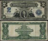 2 dolary 1899, seria N97685234, niebieska piecze