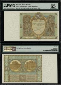 50 złotych 1.09.1929, seria DR, numeracja 737174