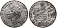 dwutalar = 3 1/2 guldena 1858 F, Drezno, nierówn