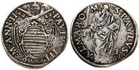 giulio AN II (1556), Rzym, Aw: Tarcza herbowa, w