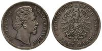 5 marek 1876 /D, Monachium, drobne dziurki i rys