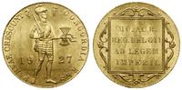 dukat 1927, Utrecht, złoto, 3.49 g, piękny, Fr. 