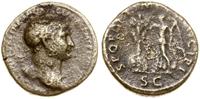 sestercja 103-111, Rzym, Aw: Popiersie cesarza w