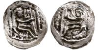 brakteat 1194–1227 (?), Książę siedzący na troni