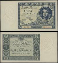 5 złotych 2.01.1930, seria DK, numeracja 3729834