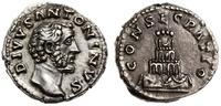denar pośmiertny po roku 161, Rzym, Aw: Głowa ce