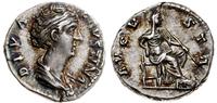 denar pośmiertny po roku 141, Rzym, Aw: Popiersi