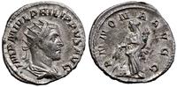 antoninian 244–247, Rzym, Aw: Popiersie władcy w