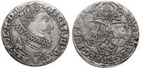 szóstak 1627, Kraków, moneta  czyszczona, Kop. 1