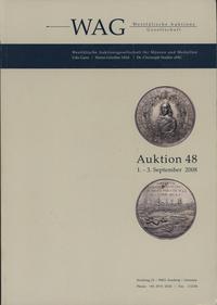literatura numizmatyczna, katalog 48 aukcji WAG, 01–03.09.2008