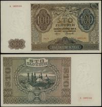 100 złotych 1.08.1941, seria A 1853164, minimaln