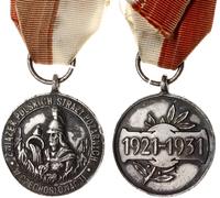 Polska, medal pamiątkowy Związku Straży Pożarnych w Czechosłowacji, 1931