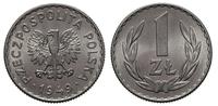 1 złoty 1949, Warszawa, aluminium, egzemplarz ok