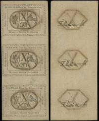 3 x 10 groszy miedziane 13.08.1794, trzy egzempl