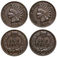 Stany Zjednoczone Ameryki (USA), zestaw 2 x 1 cent
