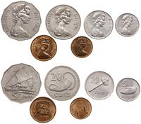 zestaw monet, 20 centów 1982 oraz 1, 2, 5, 10 i 