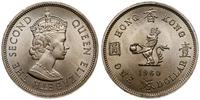 1 dolar 1960 H, Birmingham, miedzionikiel, patyn