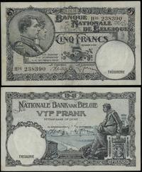 Belgia, 5 franków, 26.04.1938