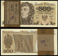 100 x 500 złotych 1.06.1982, serie CZ, paczka 10