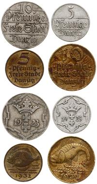 zestaw 4 monet, Berlin, w skład zestawu wchodzą: