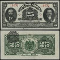 25 centavos 1.01.1915, seria F, numeracja 11652,