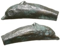 brąz w kształcie delfina VI–V w. pne, brąz, 26.1