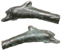 brąz w kształcie delfina VI–V w. pne, brąz, 29.5