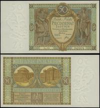 50 złotych 1.09.1929, seria DX, numeracja 762507