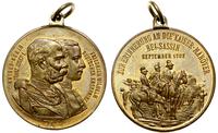 Niemcy, medal na pamiątkę manewrów wojskowych Austro-Węgier i Niemiec, 1902